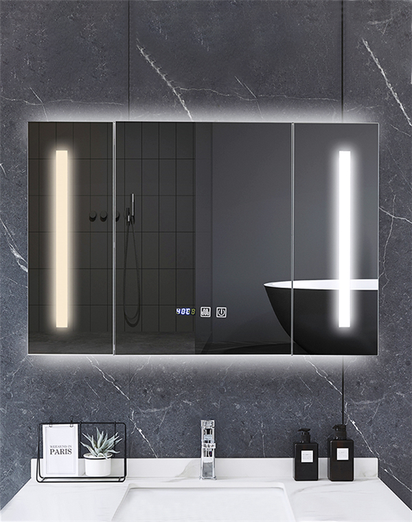 sklenená zrkadlová skrinka GGMC08